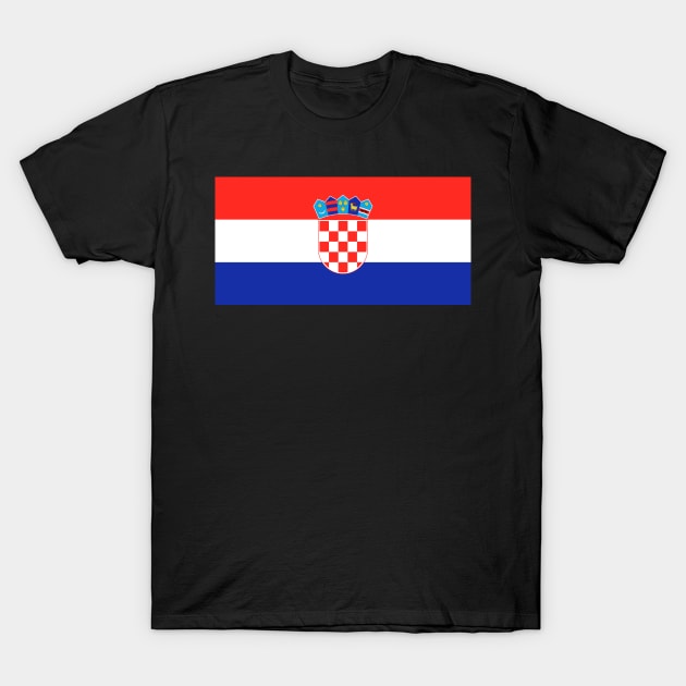 Republic of Croatia T-Shirt by Wickedcartoons